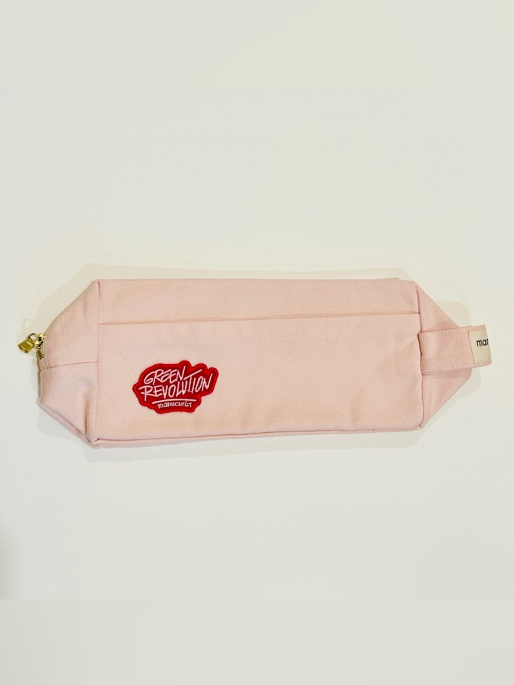 The Manucurist Pink Pouch, a soft pink cosmetic & toiletry bag